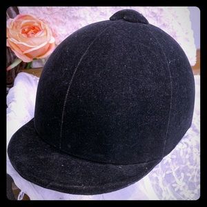 Vintage riding helmet